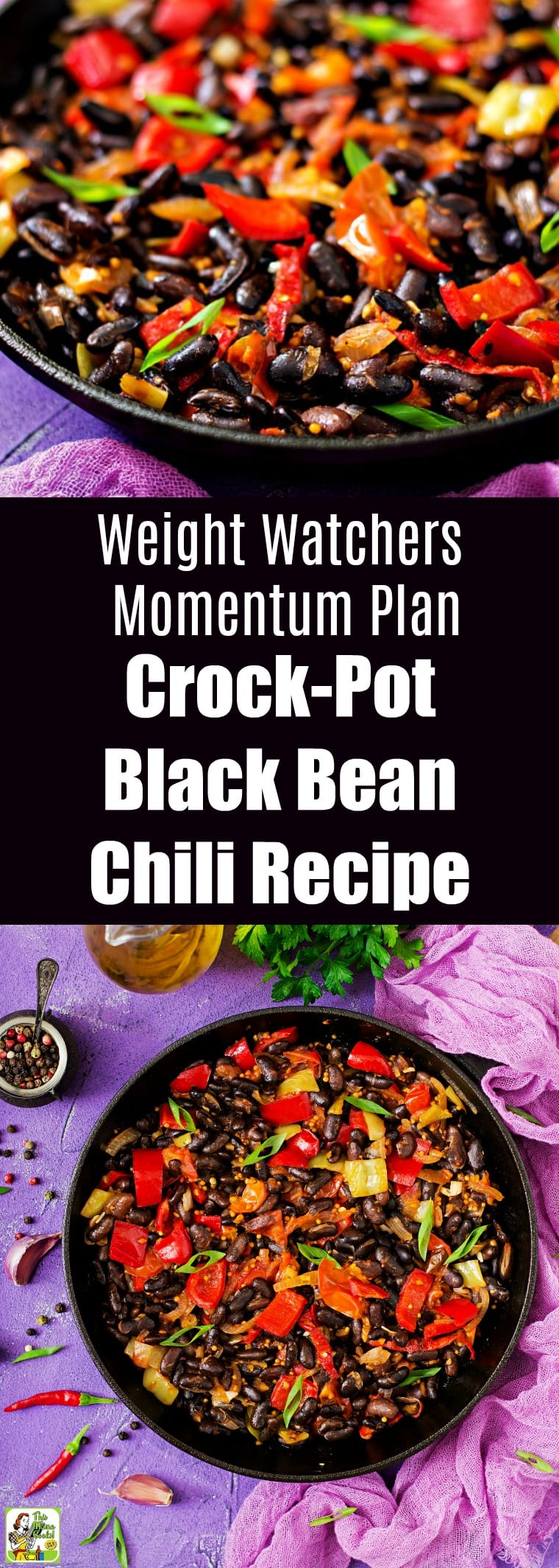 Learn about the Weight Watchers Momentum Plan. Includes a Momentum Plan Crock-Pot Black Bean Chili Recipe for your slow cooker. #weightlossplans #weightlossrecipes #weightlossgoals #slowcooker #slowcookerrecipes #crockpot #crockpotrecipes #chili #recipes #easy #recipeoftheday #dinner #easydinner #dinnerrecipes #dinnerideas