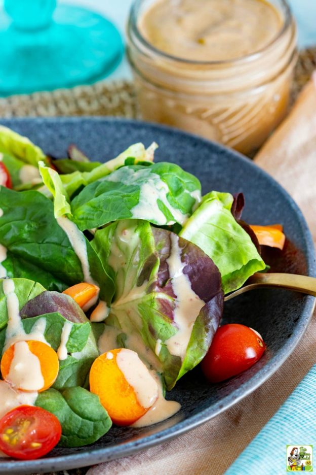 4 Vegan Salad Dressing Recipes | This Mama Cooks! On a Diet