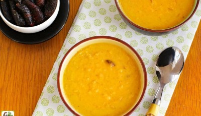 Sweet Potato Soup Recipe with Figs