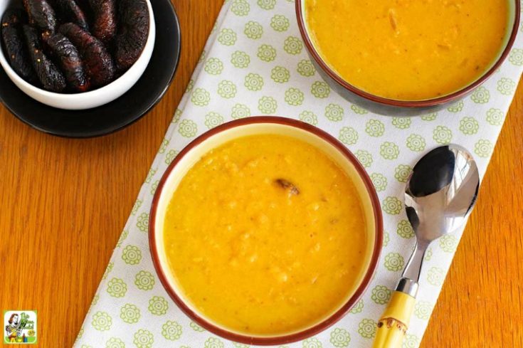 Sweet Potato Soup Recipe with Figs