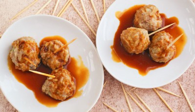 Asian Style Gluten Free Meatballs