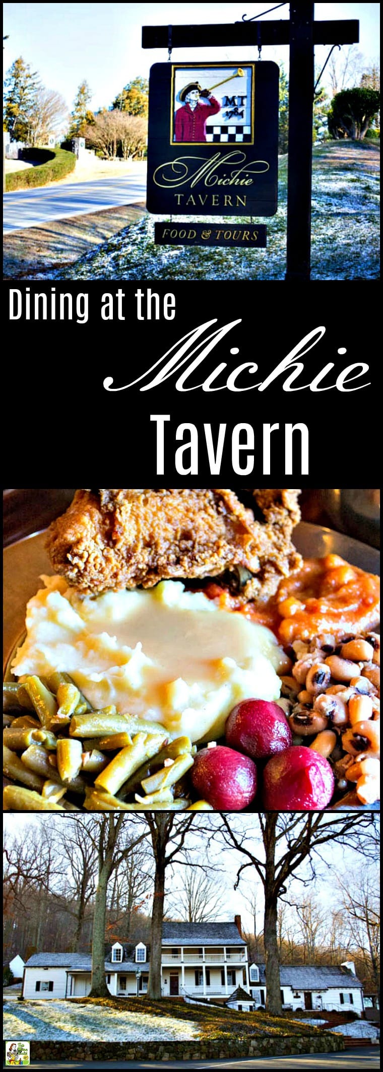 Visit the Michie Tavern in Charlottesville, VA. Take a tour and then enjoy a meal of Southern fare “at the ordinary.” #michietavern #travel #charlottesville #virginia #restaurants