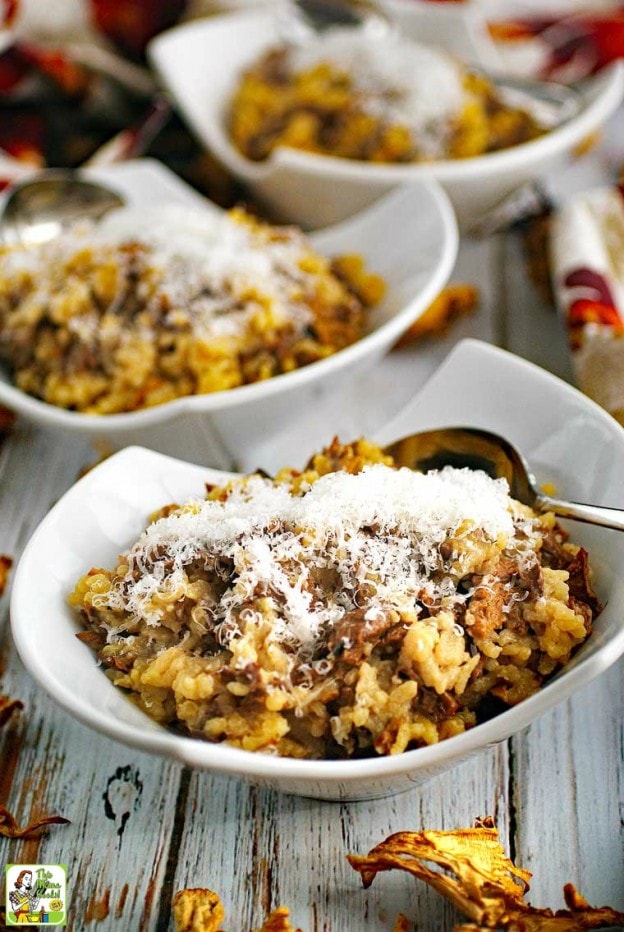 Wild Mushroom Risotto Recipe This Mama Cooks! On a Diet