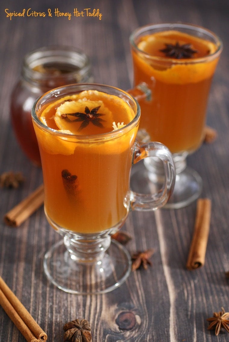 Spiced Citrus & Honey Hot Toddy