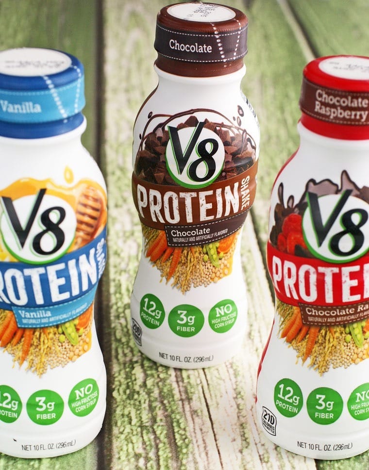 You shoulda hadda V8 Protein Bar and Shake! This Mama Cooks! On a Diet™