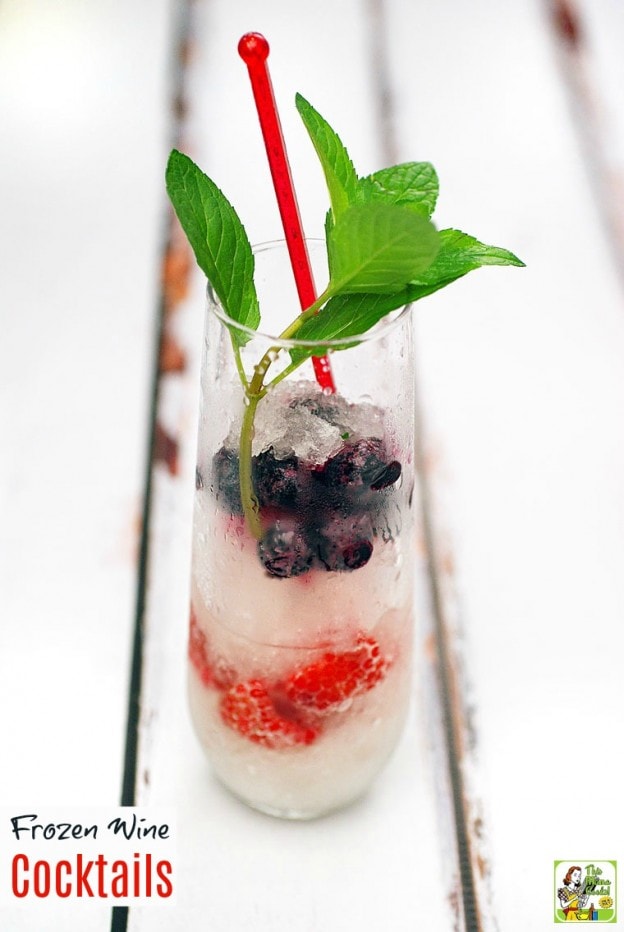 Frozen Wine Cocktails Recipe This Mama Cooks! On a Diet