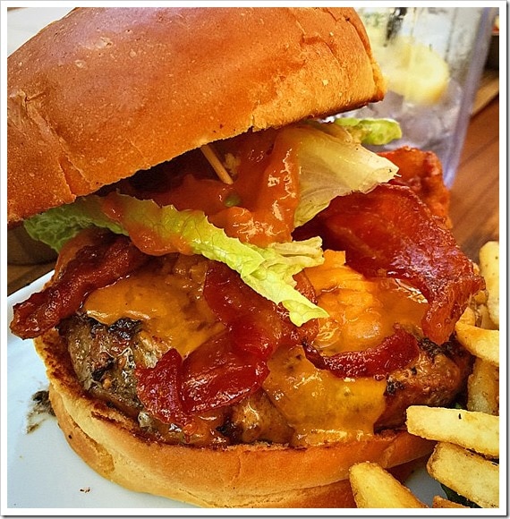 Kobe on Que – a Kobe beef burger from PUBlic in Temecula, California.