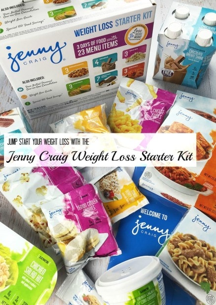 Jenny Craig Weight Loss Starter Kit Jump start your weight loss with the Jenny Craig Weight Loss Starter