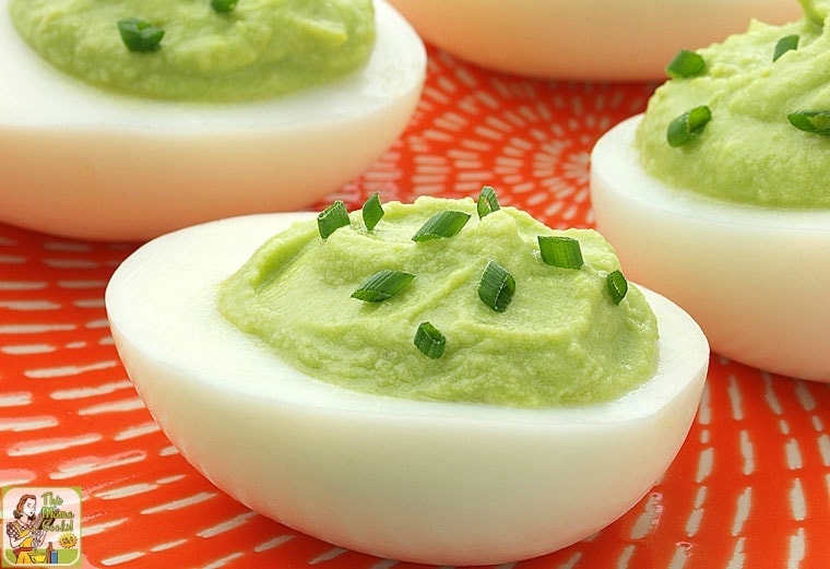 Avocado Deviled Eggs This Mama Cooks On A Diet