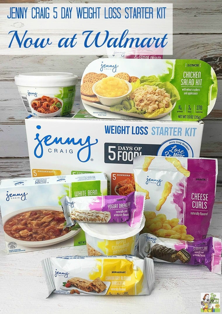 Jenny Craig 5 Day Weight Loss Starter Kit now at Walmart ...