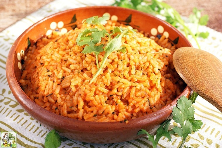 cooked mexican rice