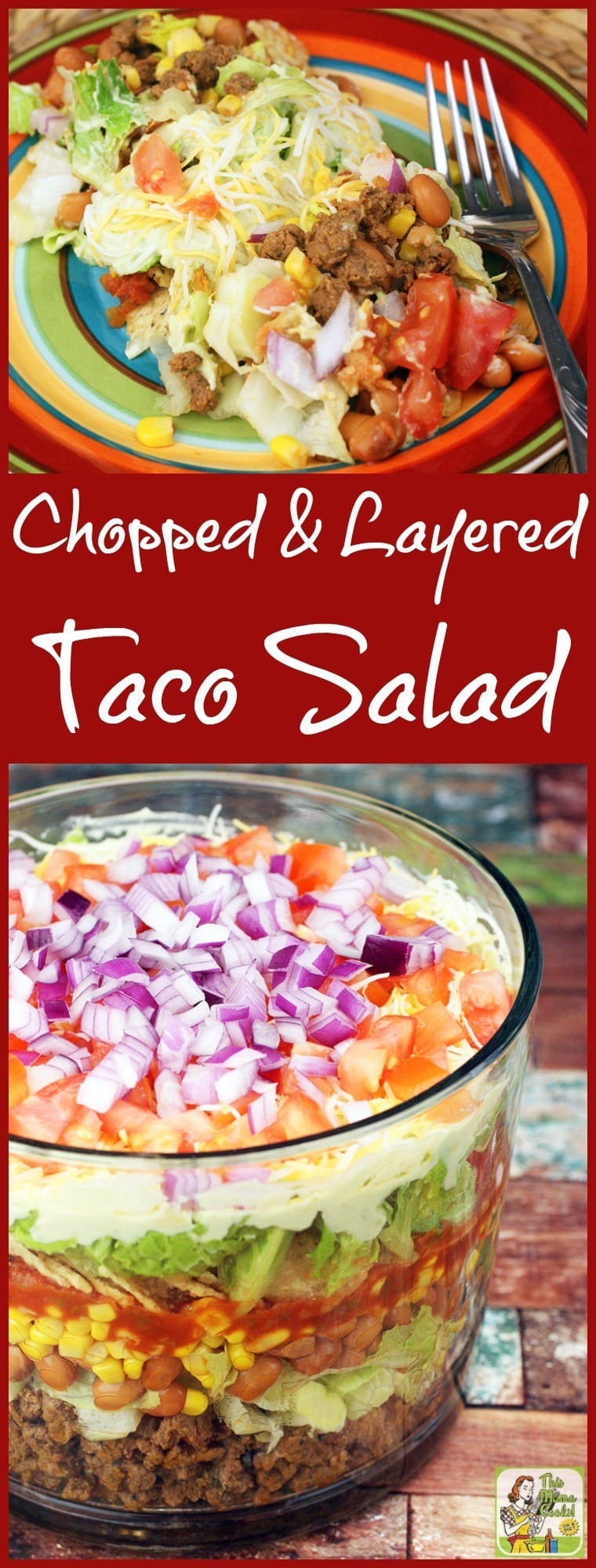 Chopped & Layered Taco Salad Recipe