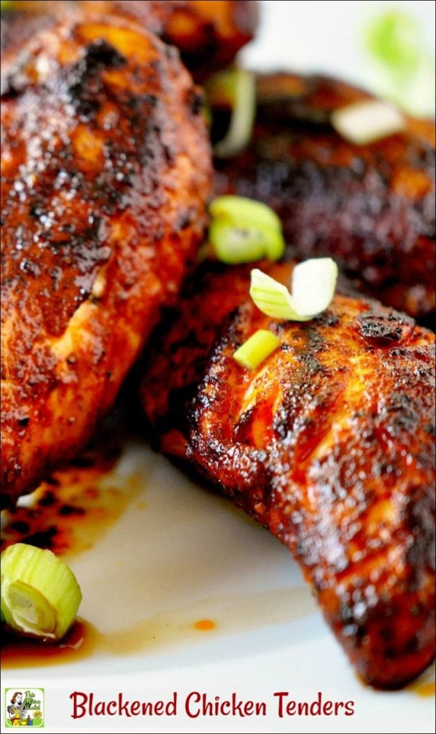 Blackened Chicken Tenders This Mama Cooks! On a Diet