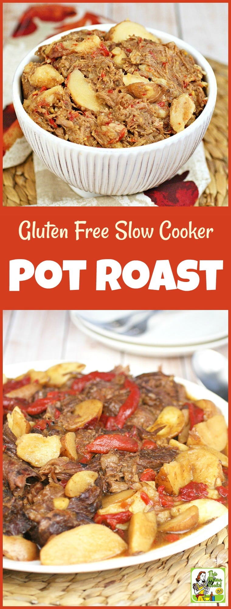 Gluten Free Slow Cooker Pot Roast | This Mama Cooks! On a Diet