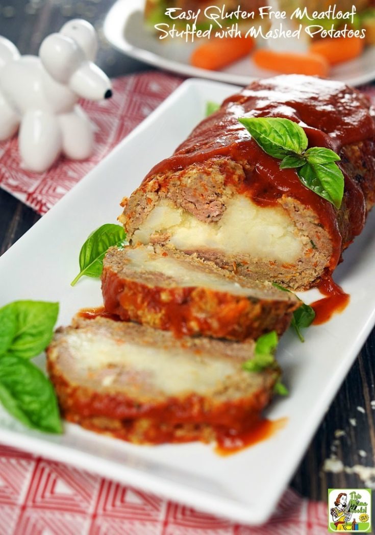 Mashed Potato Stuffed Meatloaf Recipe