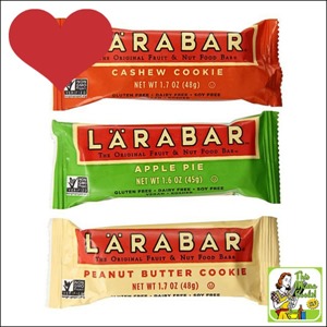 Best Gluten Free Products List: Larabar Gluten Free Snack Bars