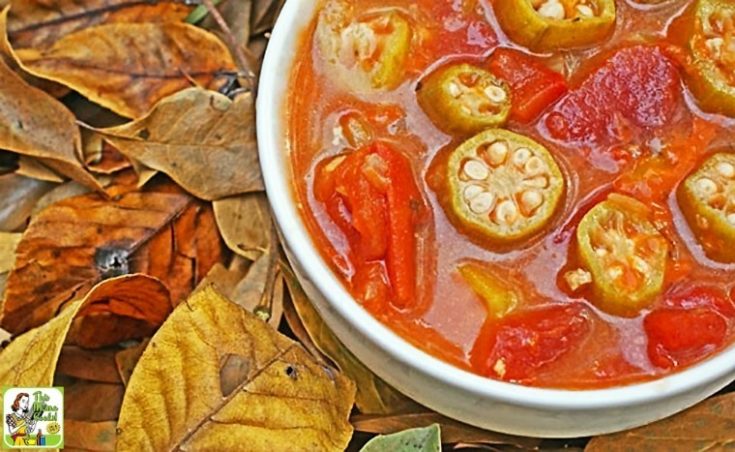 Easy Tomato & Okra Soup Recipe