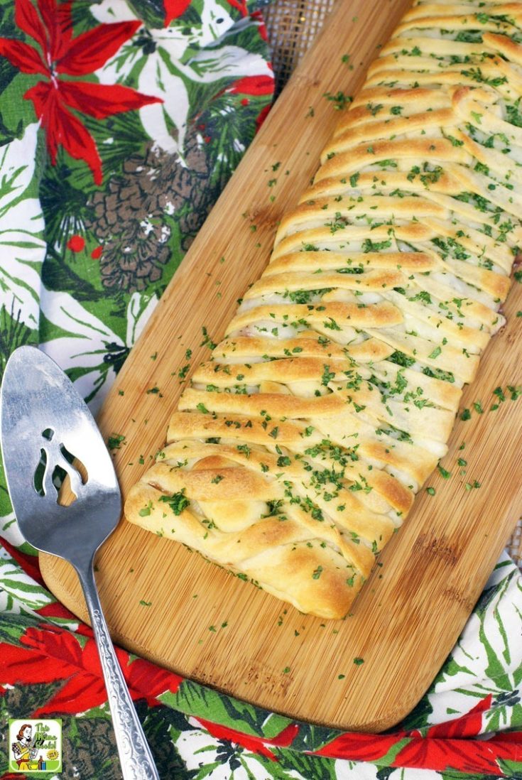 Turkey Cranberry Crescent Braid Recipe