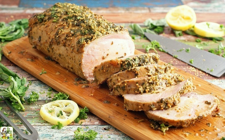 Best Herb Lemon Pork Loin Marinade For Pork Roast