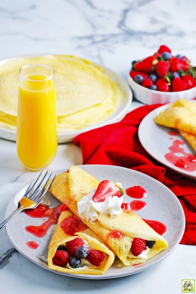 Easy Rice Flour Crepes Recipe (Gluten Free) This Mama Cooks! On a Diet