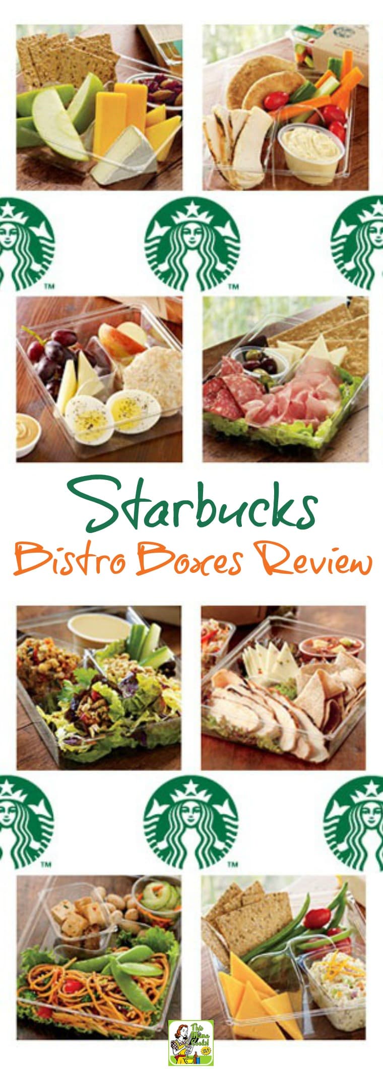 Starbucks Bistro Boxes Review. Includes a breakdown of Starbucks bistro box nutrition. #starbucks #reviews #lunch