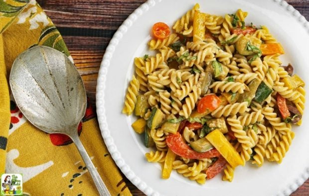 Pasta Salad With Roasted Vegetables Recipe This Mama Cooks On A Diet 6261