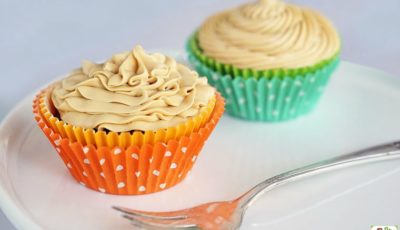 Gluten Free Chocolate Cupcakes with Dulce de Leche Frosting