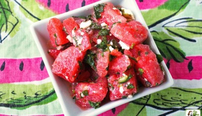 Watermelon Salad with Mint & Feta Recipe