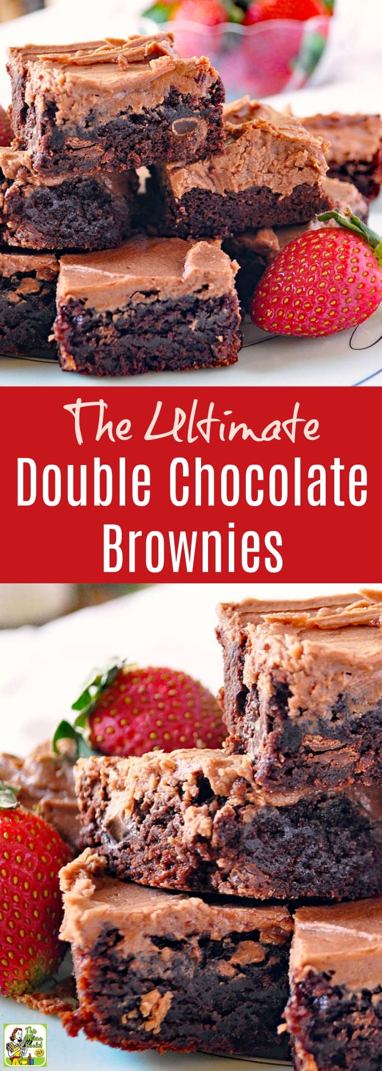 The Ultimate Double Chocolate Brownies Recipe. Make these easy chocolate brownies recipe with your kids! Comes with tips for making this chocolate dessert recipe gluten free, dairy free, and nut free. #recipes #easy #recipeoftheday #glutenfree #easyrecipe #easyrecipes #glutenfreerecipes #snacks #desserts #dessertrecipes #dessertideas #baking #chocolate #brownies #kids #kidfriendly #dairyfree #nutfree #chocolate