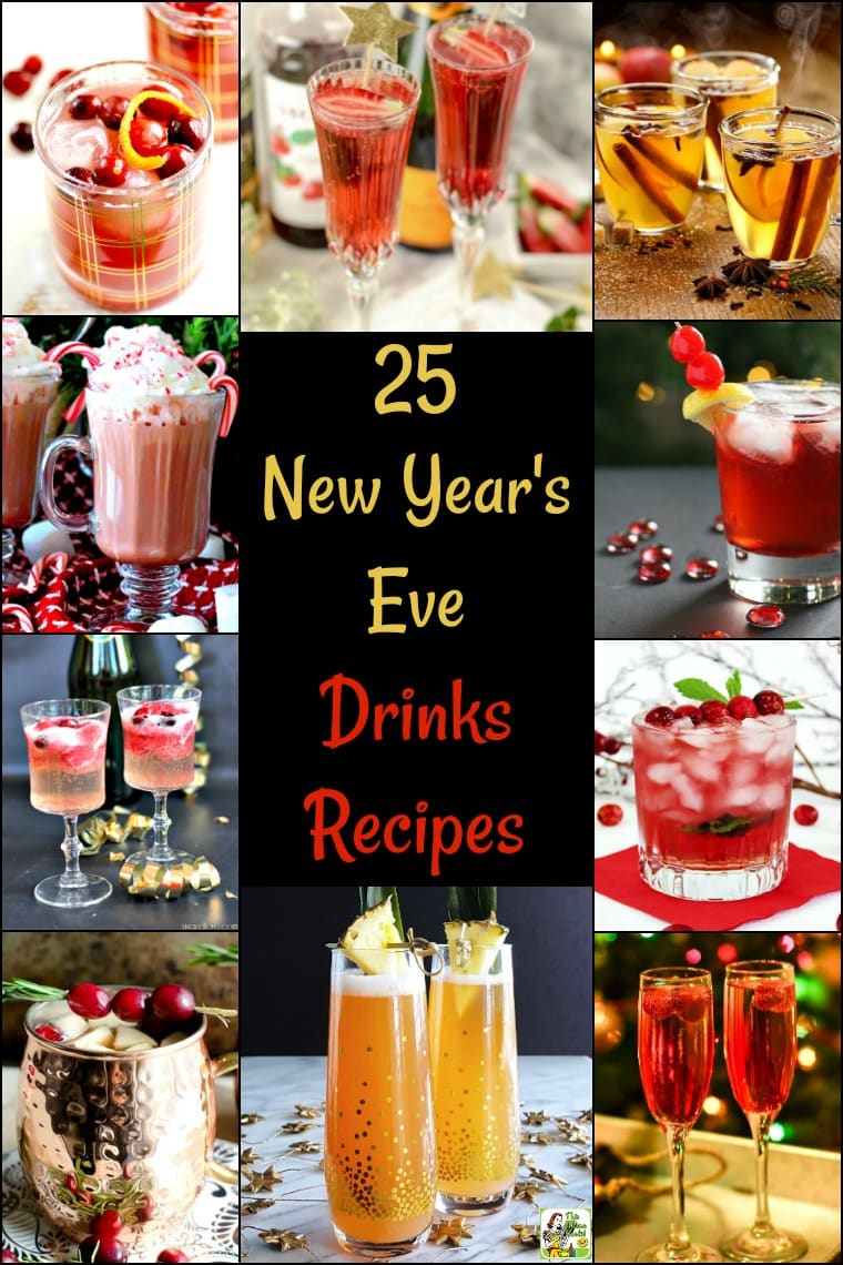 25 New Year’s Eve Drinks Recipes for Your Party.