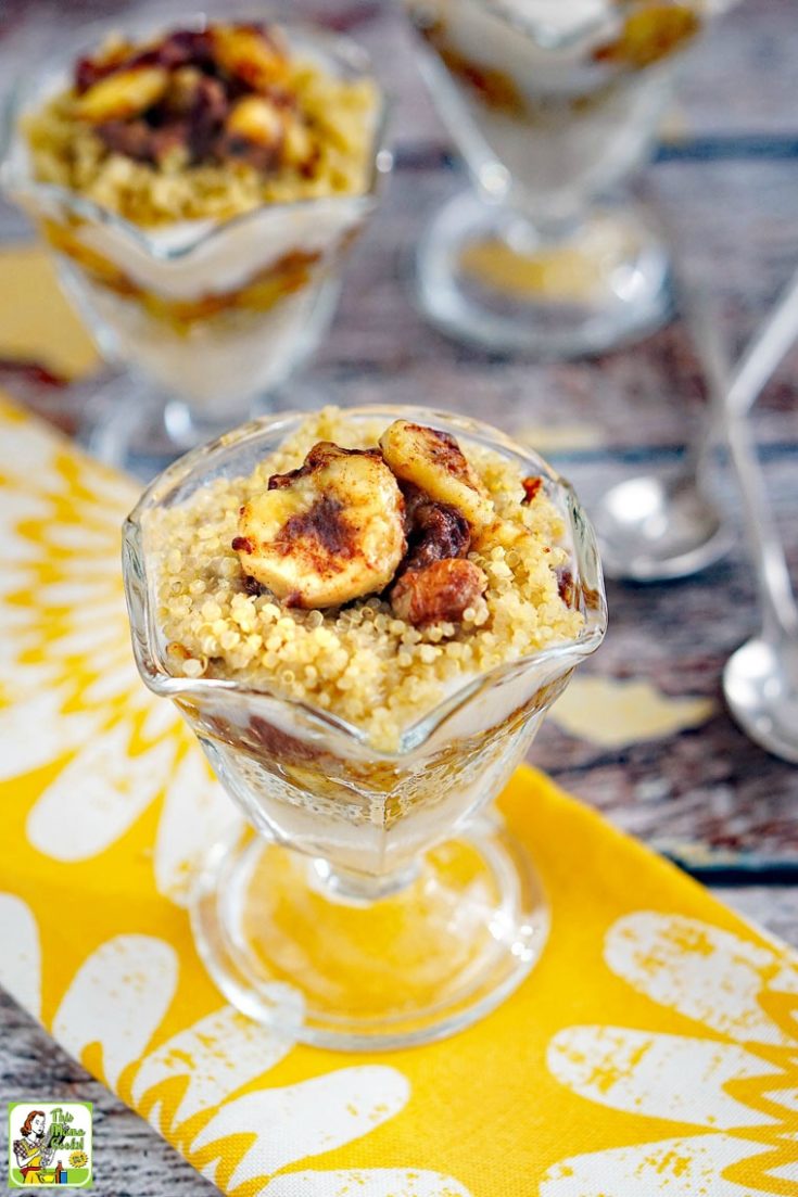 Fruit and Yogurt Parfait Recipe with Quinoa