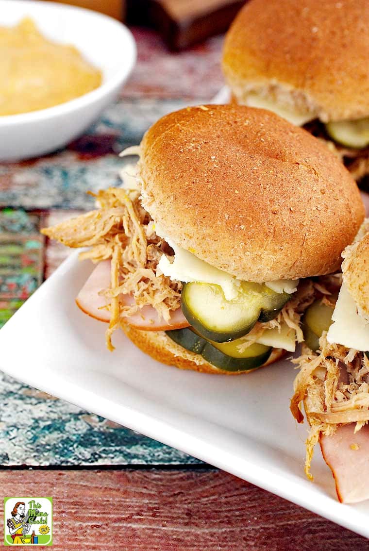 Cuban Sliders Recipe | This Mama Cooks! On a Diet