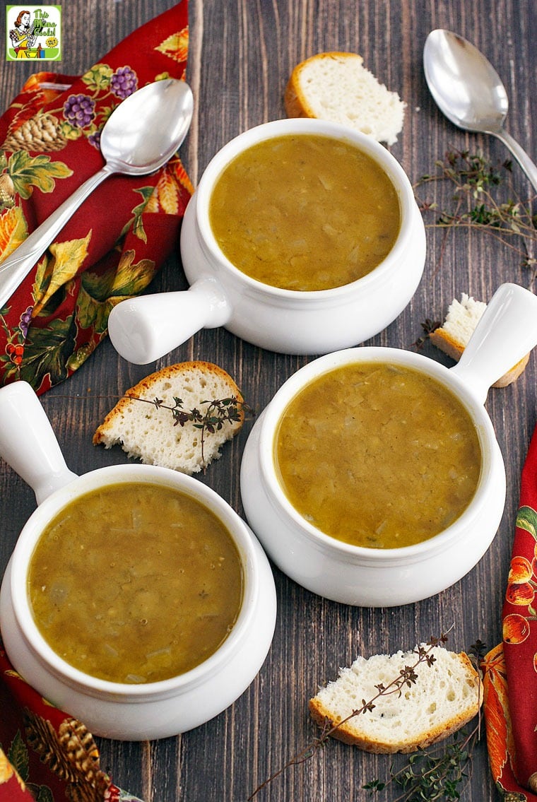 Mama's Homemade Split Pea Soup - Cali Girl In A Southern World