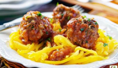 Zesty Slow Cooker Porcupine Meatballs