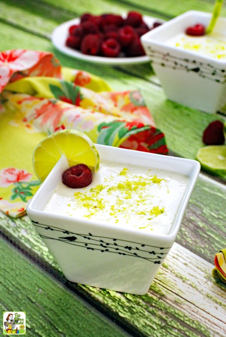 Vegan Key Lime Mousse Recipe