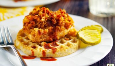 Nashville Hot Chicken and Waffles Recipe