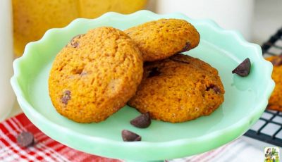 Eggless Chocolate Chip Cookies with Pumpkin Recipe