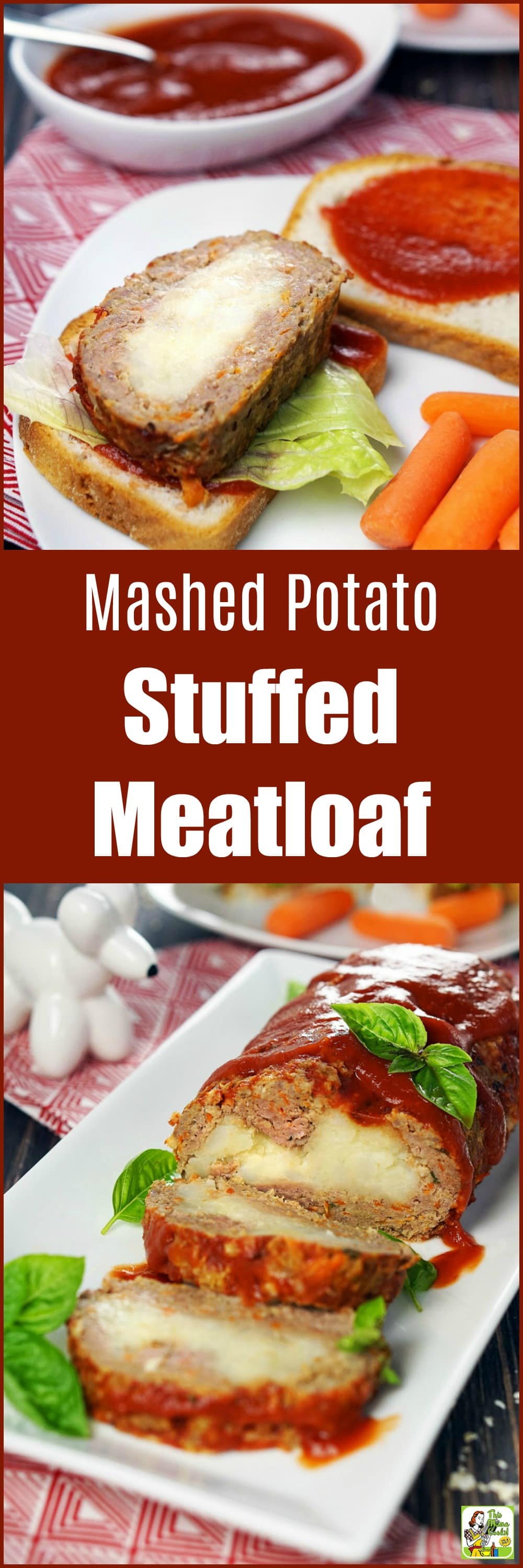 Mashed Potato Stuffed Meatloaf