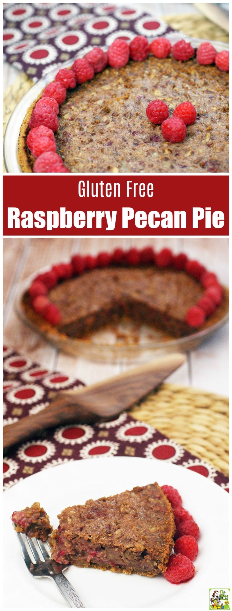 Gluten Free Raspberry Pecan Pie