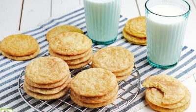 Rice Flour Snickerdoodles Cookie Recipe