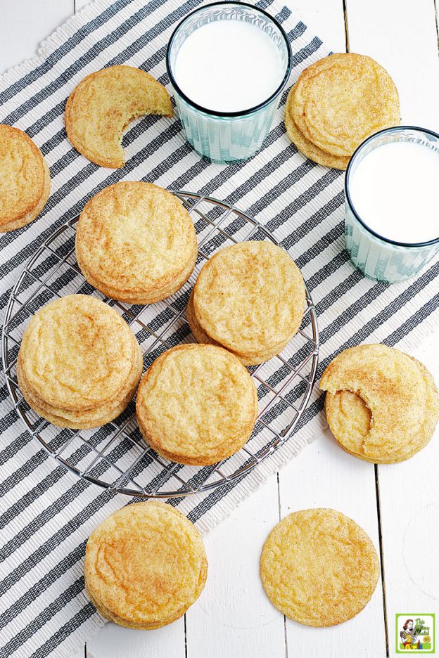 Rice Flour Snickerdoodles Cookie Recipe This Mama Cooks! On a Diet