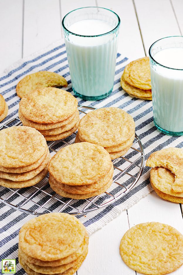 Rice Flour Snickerdoodles Cookie Recipe This Mama Cooks! On a Diet