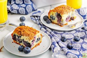 Blueberry Muffin Cake | This Mama Cooks! On a Diet