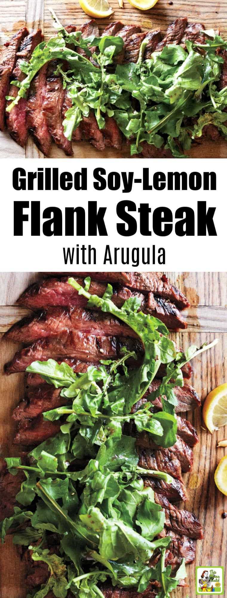 This Grilled Soy-Lemon Flank Steak with Arugula recipe can be made year-round. This keto flank steak recipe is quick, easy and budget-friendly. The keto flank steak marinade is also gluten-free. Prep before work or when you get home for dinner. Ideal for parties. #recipe #recipes #keto #ketorecipes #lowcarb #lowcarbrecipes #steak #beef #grilling #grillingrecipes