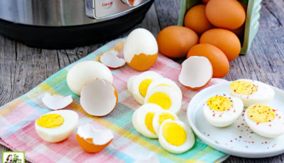 Instant Pot Pressure Cooker Hard Boiled Eggs