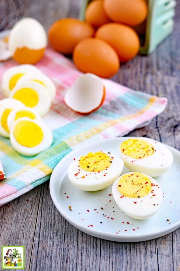 Perfect Instant Pot HardBoiled Eggs This Mama Cooks! On a Diet