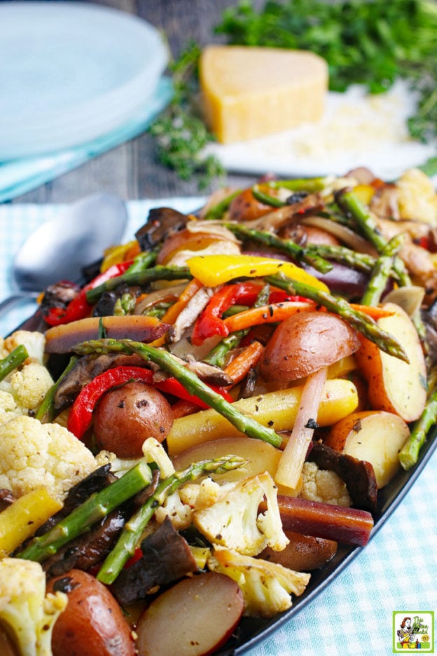 Oven Roasted Vegetables Recipe | This Mama Cooks! On a Diet