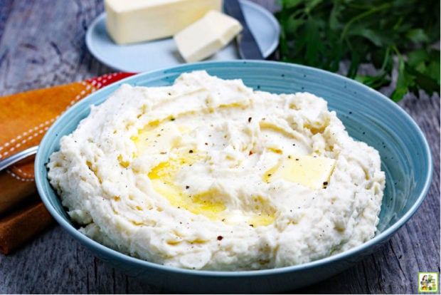 Crockpot Mashed Potatoes Recipe | This Mama Cooks! On a Diet