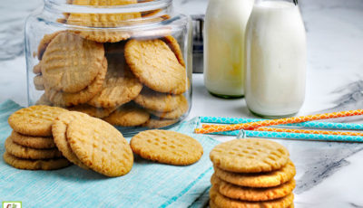 Gluten Free Peanut Butter Cookies Recipe.