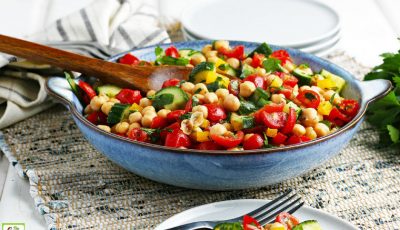 Garbanzo Bean Salad Recipe.